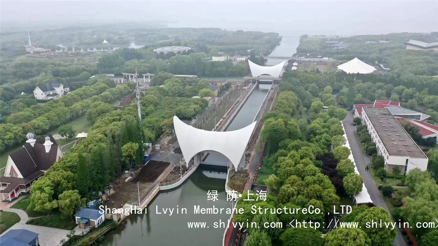 PTFE膜工程--為淀浦河西閘口增添一道靚麗的風(fēng)景線！